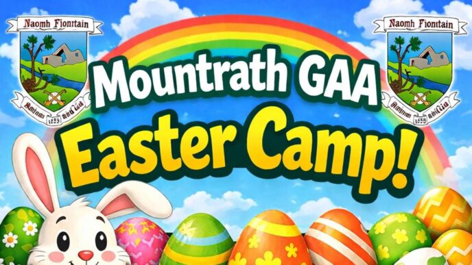 Mountrath GAA Easter camp 2026 6-13 year olds